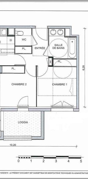 Location Appartement 3 pièces 64m² TOULOUSE 31200 - Photo 2