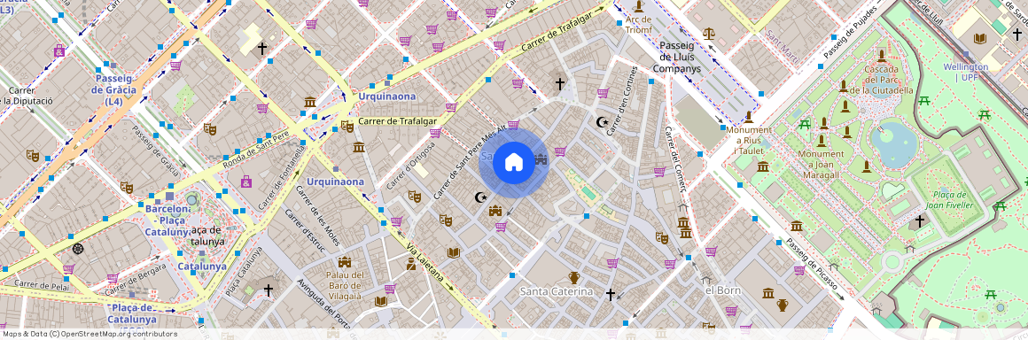 Carrer de Sant Pere Mitjà, Barcelona, Catalonia 08003