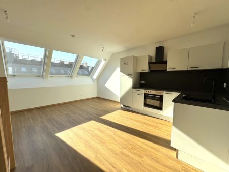 2 Zimmer DG Wohnung mit separatem Arbeitsbereich - großzügige Terrasse & Klimaanlage - Erstbezug - UNBEFRISTETE Mietdauer - Photo 4