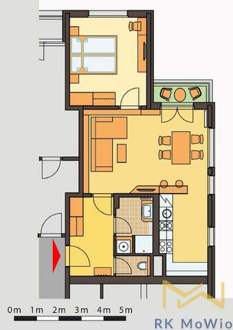 Pronájem bytu 2+kk 44 m² - Фото 3