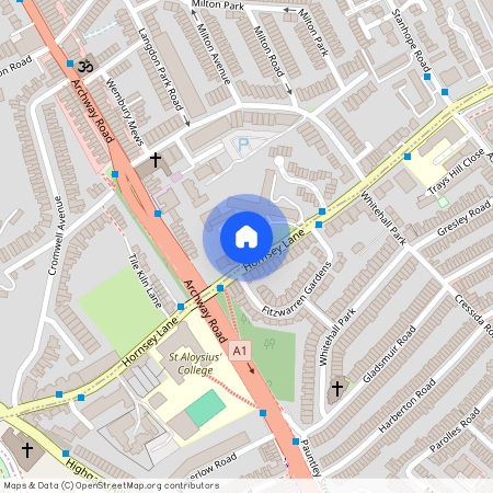 Hornsey Lane, Bridge House, N6