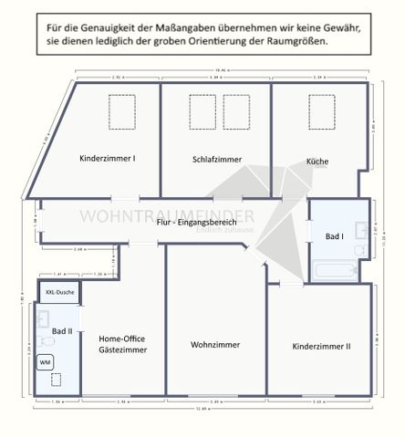 Helle, großzügige 5 Raum DG-Wohnung mit 2 Bädern, Aufzug und Tiefgarage sucht nette Familie - Photo 5