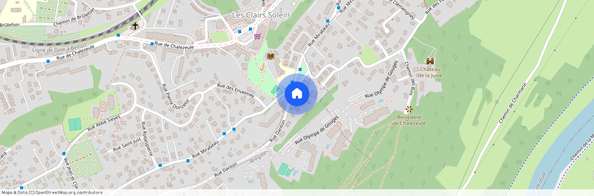 QUARTIER BREGILLE 58 rue Danton, Besancon