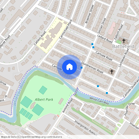61 Flat 1/2 Cartside Street, Battlefield, Glasgow, G42 9TL