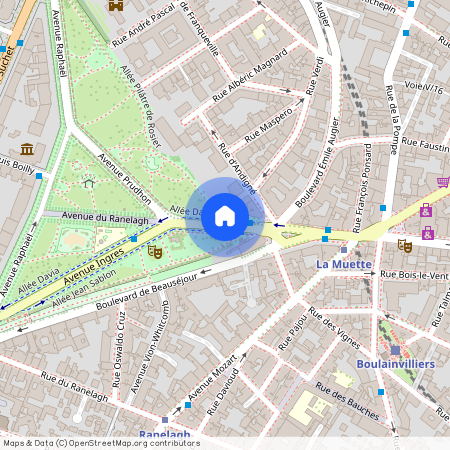 Muette Sud, Paris 16Ème