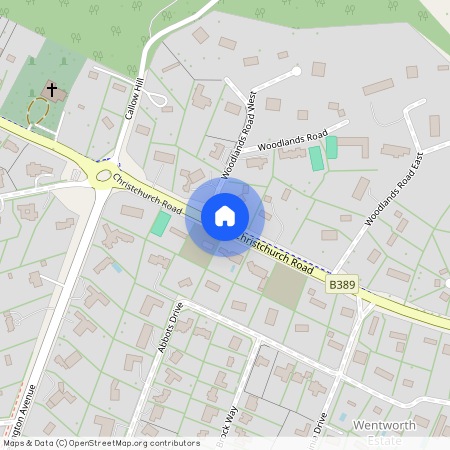 Christchurch Road, Virginia Water, Surrey, GU25