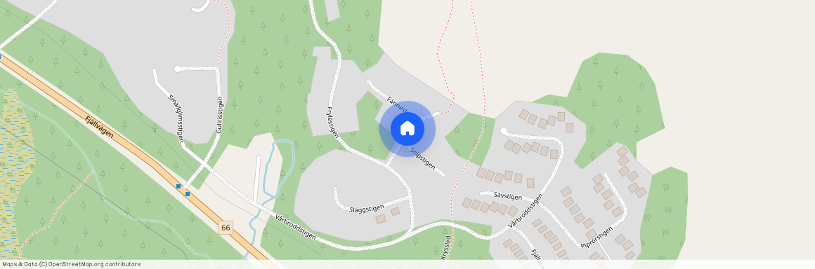 Fännestigen, Sälen