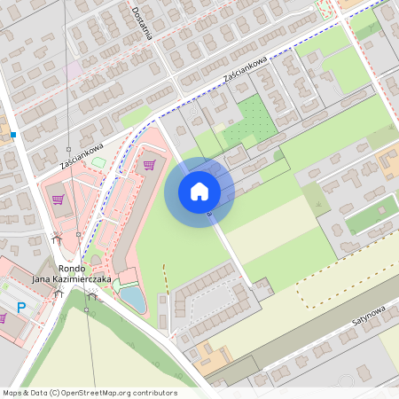 Warszawa, Wilanów, Zawady, Łokciowa