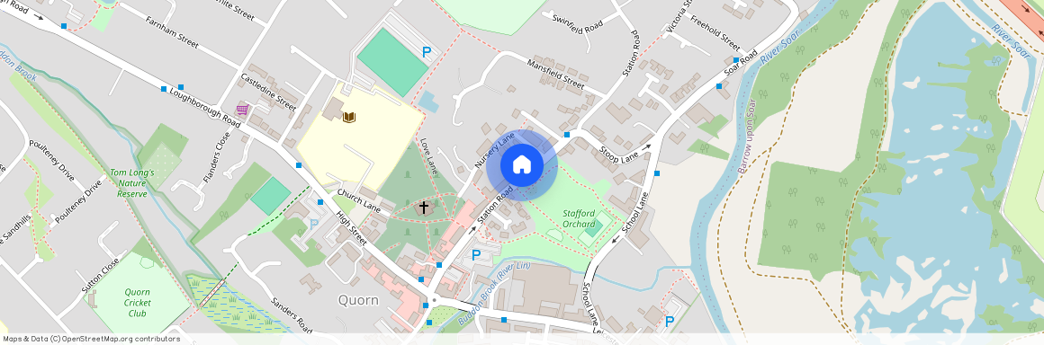 Station Road, Quorn, Leics, LE12 8BS