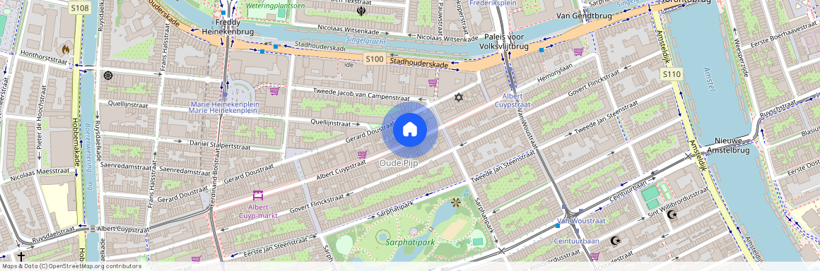 Albert Cuypstraat 223-H, Sarphatiparkbuurt, 1073BG, Amsterdam