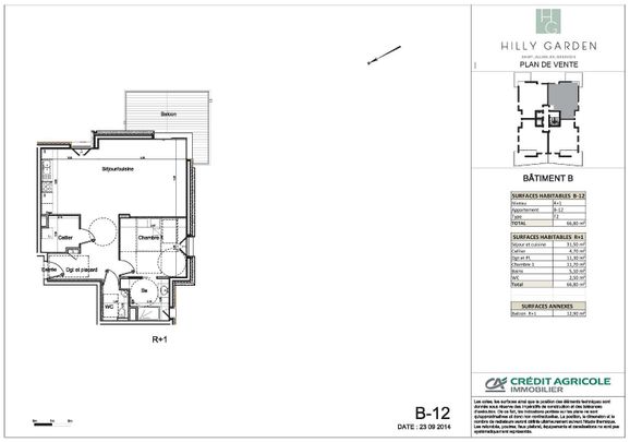 location Appartement T2 DE 66.8m² À SAINT JULIEN EN GENEVOIS - Photo 1