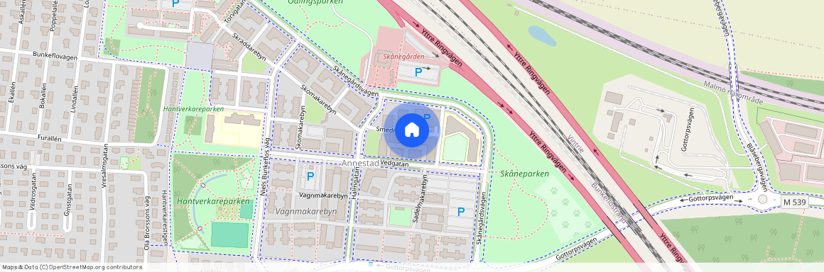 Malmö, Smedmästarebyn, 2A, 21841, Bunkeflostrand
