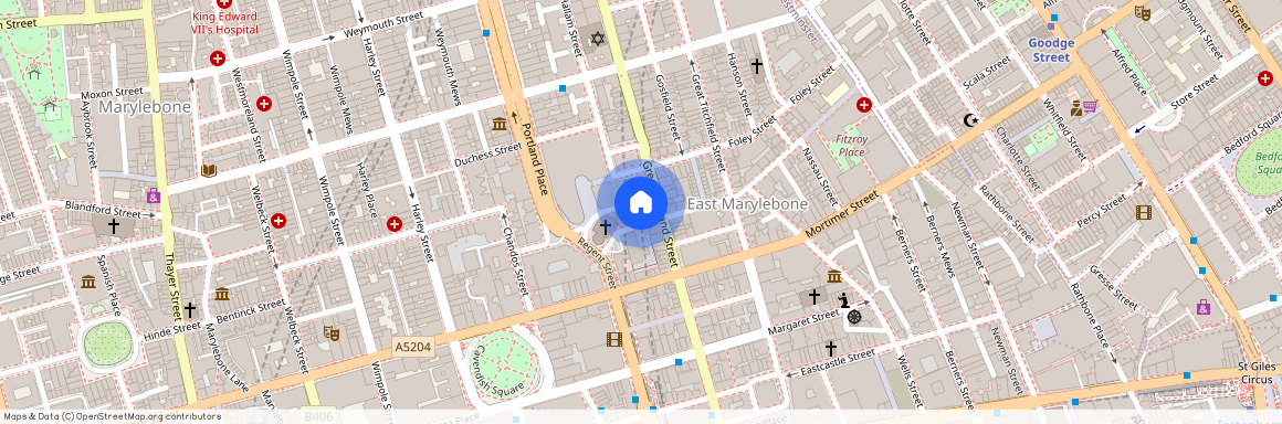 Great Portland Street, London, W1W