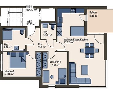 barrierefreie 3-Zi.-Neubauwohnung , hochwertige Ausstattung in zentraler Lage von Lohmar - Photo 2