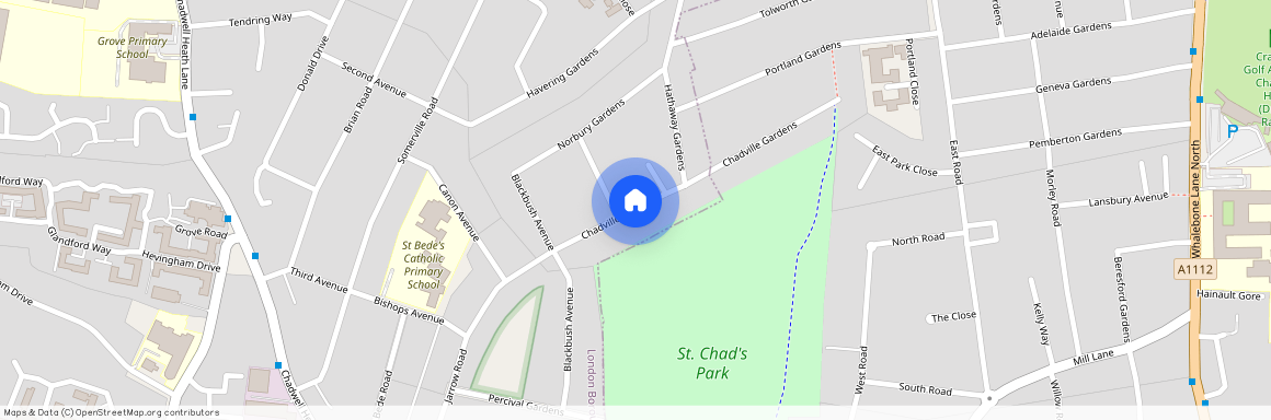 Chadville Gardens, Romford RM6