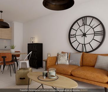 location Appartement T2 DE 41.72m² À NOISY LE SEC - Photo 4