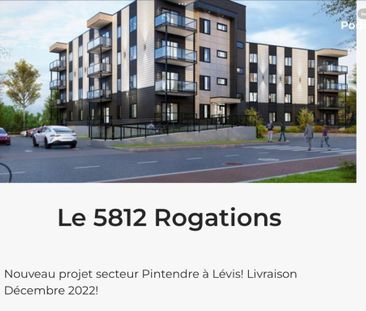 Appartement à louer 3 1/2 Lévis 5812 des Rogations - Photo 4