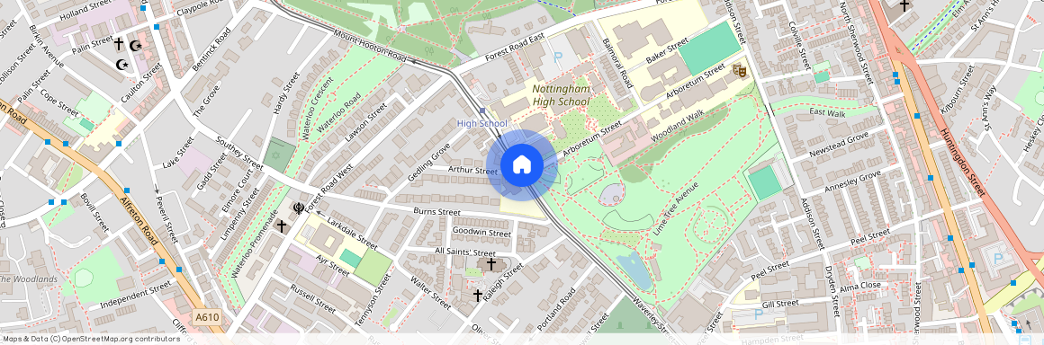 Arthur Street, Arboretum