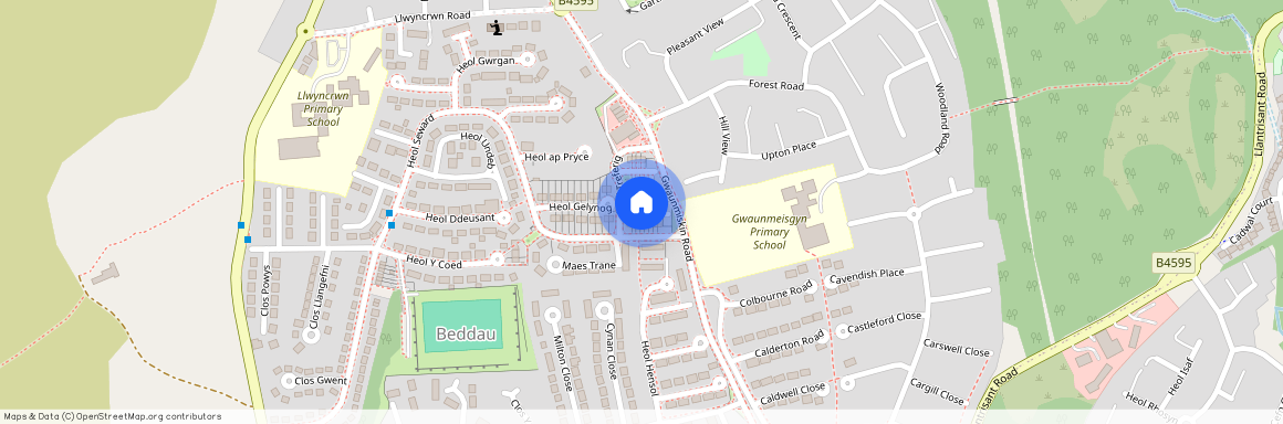 Heol Treferig, Pontypridd, Beddau