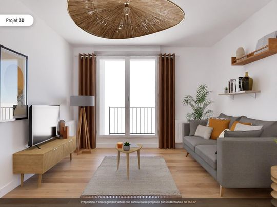 location Appartement T3 DE 65.9m² À BOBIGNY - Photo 1