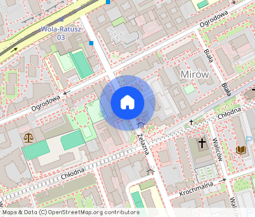 Żelazna/Ogrodowa-kawalerka-Centrum-balkon - Photo 1