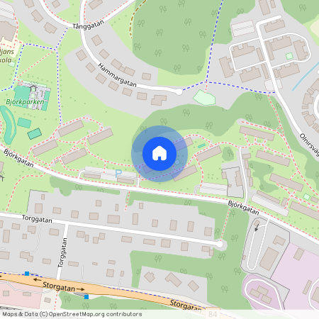 Delsbo, Gävleborg, Hudiksvall, Björkgatan 27