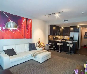 Luxury, Furnished Downtown Condo | 402 - 210 15 Ave SE, Calgary - Photo 1