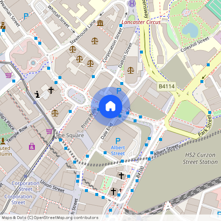 Exchange Square, The Priory Queensway, Birmingham, West Midlands, B4