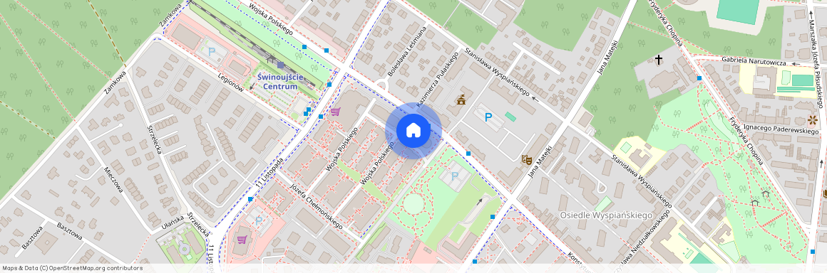 ul. Wojska Polskiego 2, Świnoujście, zachodniopomorskie