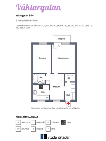 Väktargatan 32 E, 75422, Uppsala - Photo 2