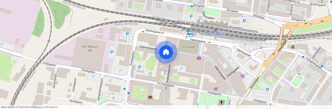 Katrineholm, Södermanland, Köpmangatan 8