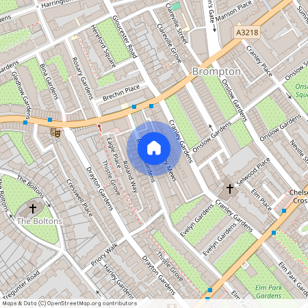 Flat, Roland Gardens, South Kensington, London, SW7