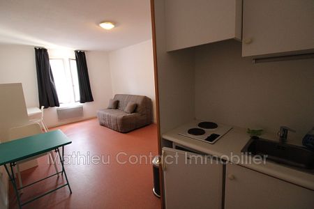 Centre-ville, Location appartement 1 pièce 19 m² - Photo 3