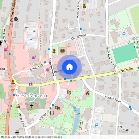 The Garden House, portland Road, Malvern, Wra, WR14