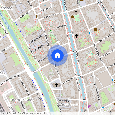 Springweg en omgeving Geertebuurt, 3511 PT, Lange Smeestraat, Utrecht