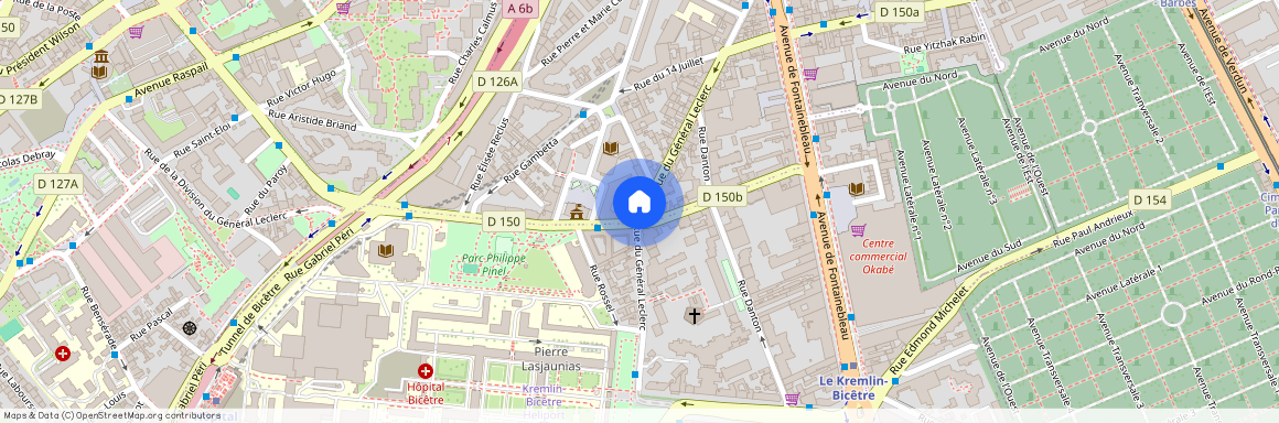 54 Bis Rue du Général Leclerc, 94270, Le Kremlin Bicetre