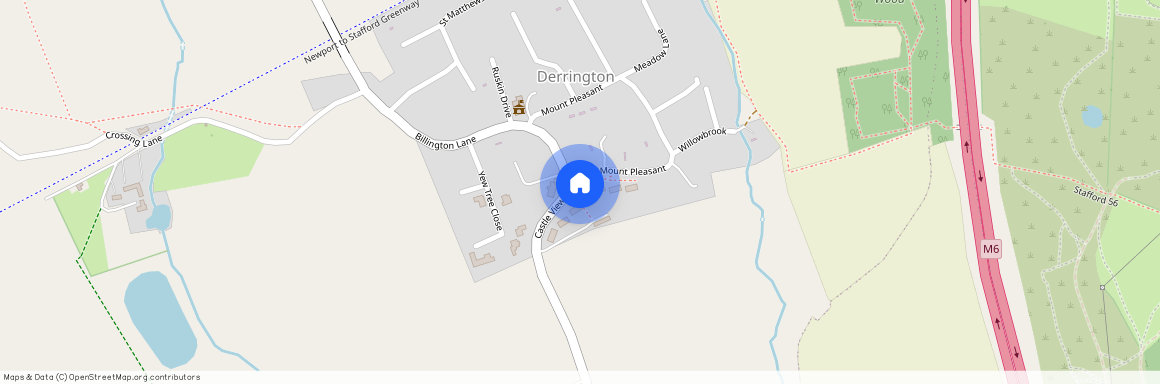 Castle View Estate, Derrington, Stafford, ST18