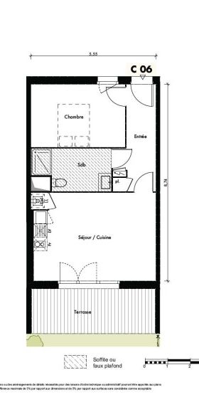 Location Appartement 2 pièces 46m² VILLENEUVE TOLOSANE 31270 - Photo 2