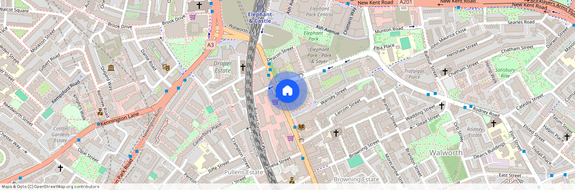 Walworth Road, Elephant & Castle, London, SE17
