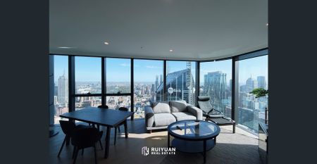 Luxury High-Floor 3-Bedroom Apartment with Breathtaking City Views | Fully Furnished - Photo 3