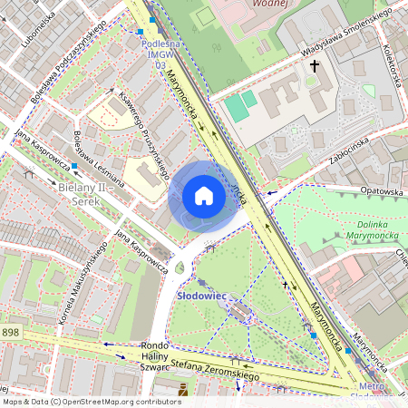 Marymoncka 35, Warszawa, Bielany, Słodowiec