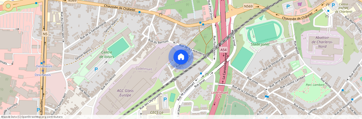 Rue De La Cité Jardin, 26, 6010, Charleroi