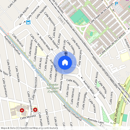 Avenida Milán, 54126 Tlalnepantla, MEX, Mexico
