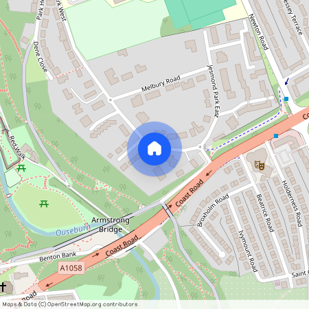 Jesmond Park West, Jesmond, Newcastle Upon Tyne