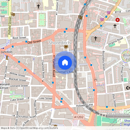 Bateman’s Row, Shoreditch, London, EC2A 3HH