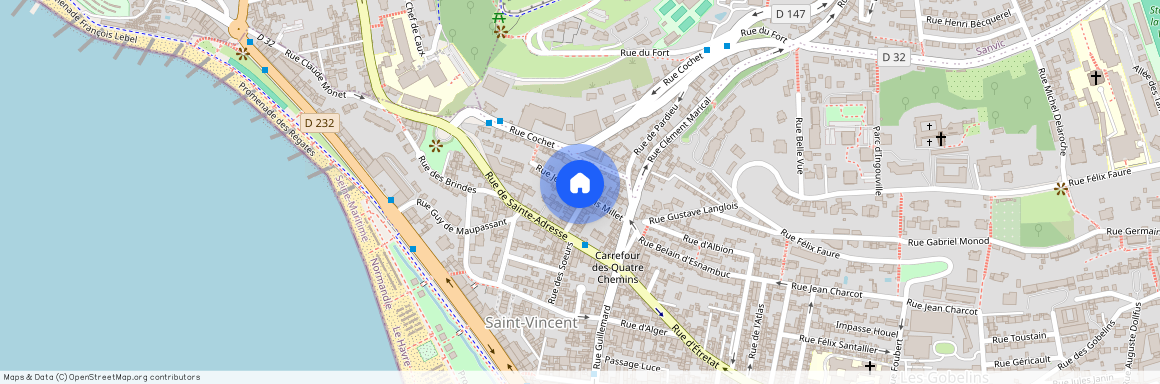 rue Jean François Millet, Quartier Saint Vincent, 76600, Le Havre