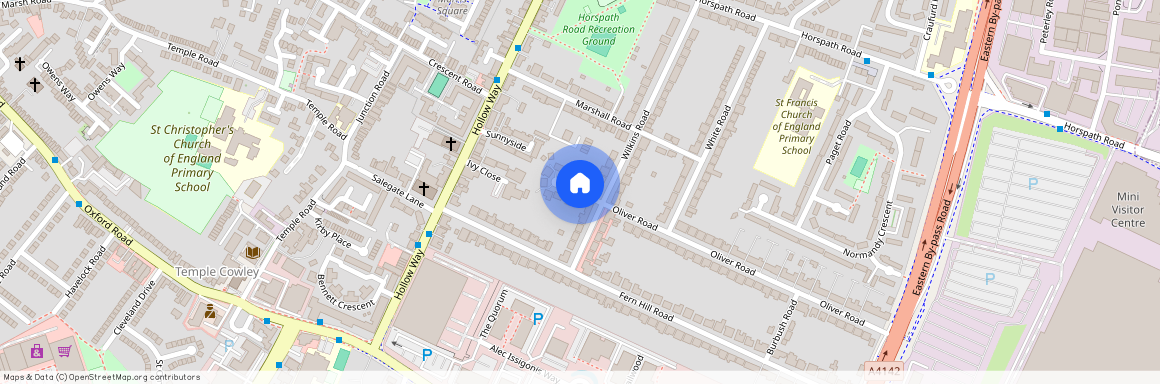 Bleache Place, Oxford, OX4