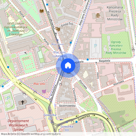 Warszawa, Śródmieście, Plac, Unii, Lubelskiej