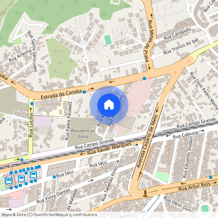 Rua Manoel Ruivo, 105 - Rua Campo Grande - Campo Grande, Rio de Janeiro, Rio de Janeiro, 23085390