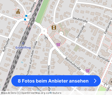Charmante 2 Zimmer-Single-Wohnung in zentraler Lage von Gräfelfing - Foto 1